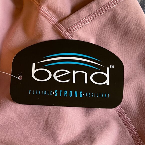 Bend "On Cloud 9" Cell Phone Pocket Legging Rose Size S Flexible Strong - Picture 10 of 11